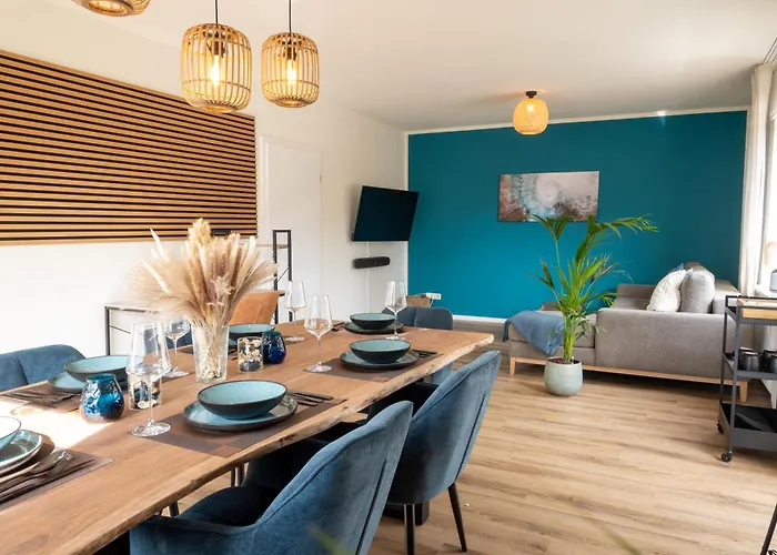 Grosses Apartment Fuer 6 - Gasgrill Citynah Parken